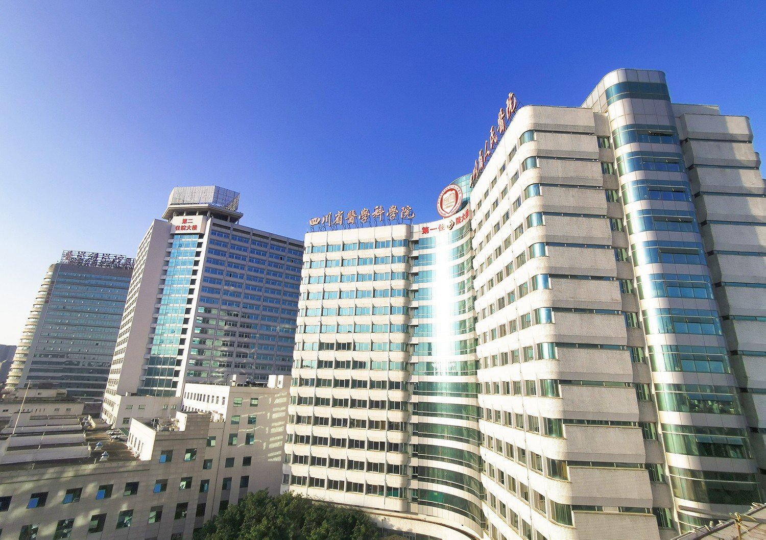 Chengdu city view