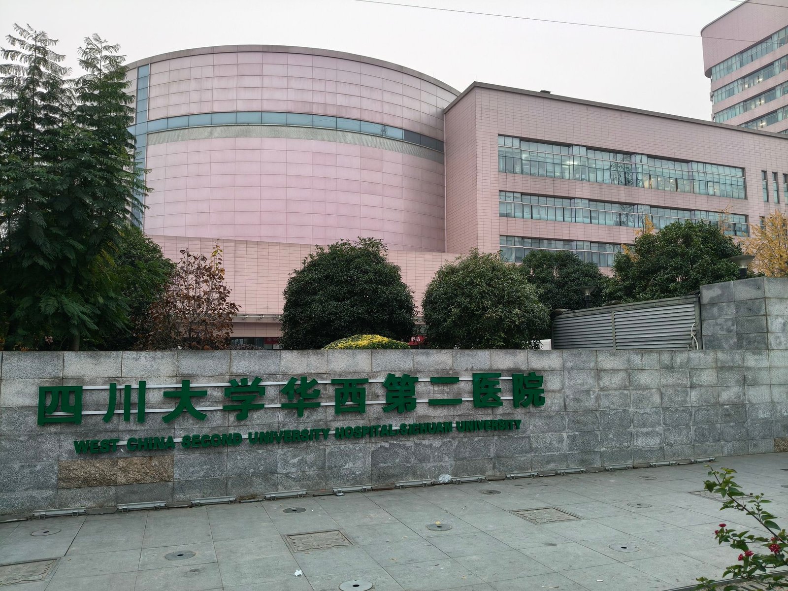 Chengdu city view