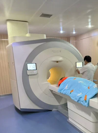 MRI area at Shanghai Ren’ai Hospital.