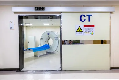 CT examination room at The Fifth Affiliated Hospital of Sun Yat-sen University