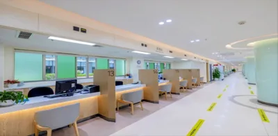 Centre service desks at The Fifth Affiliated Hospital of Sun Yat-sen University